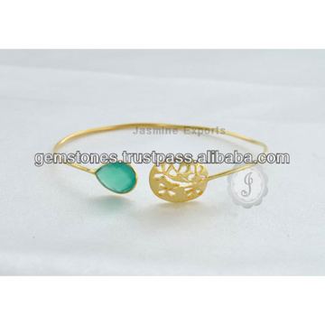 Pulsera de piedras preciosas Vermeil, Venta al por mayor Pulseras de piedras preciosas Vermeil